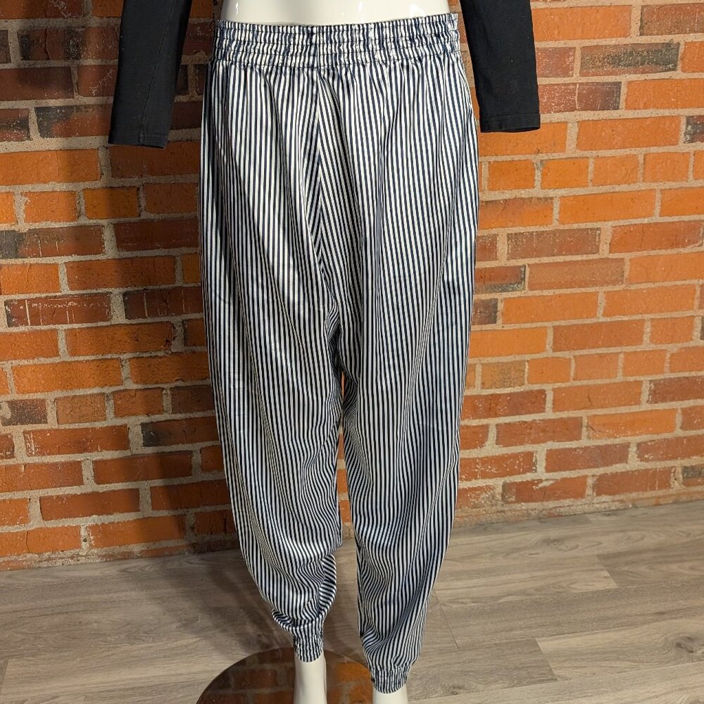 American Apparell balloon striped pants